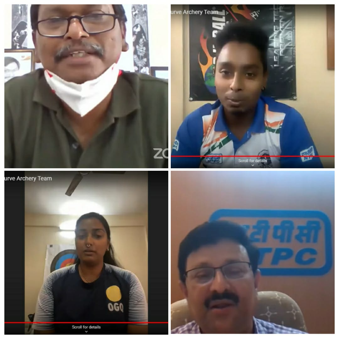Archery Association of India (AAI) Felicitates Indian Recurve Team with support from NTPC
