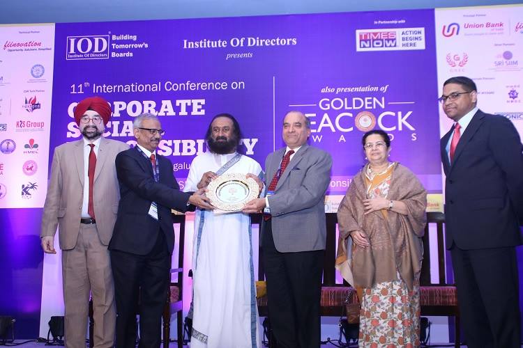 Golden Peacock CSR Award for NTPC