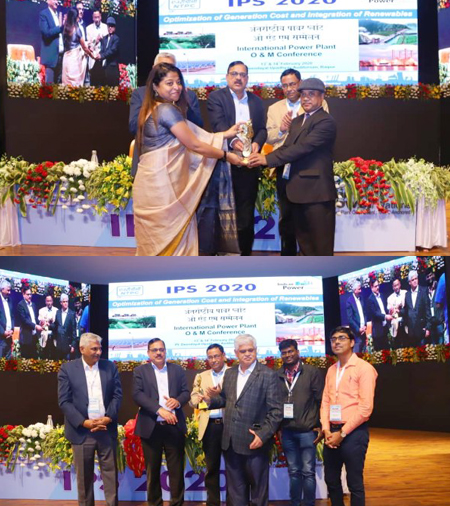 NTPC Stations Awarded for Heat Rate at IPS’ 2020
