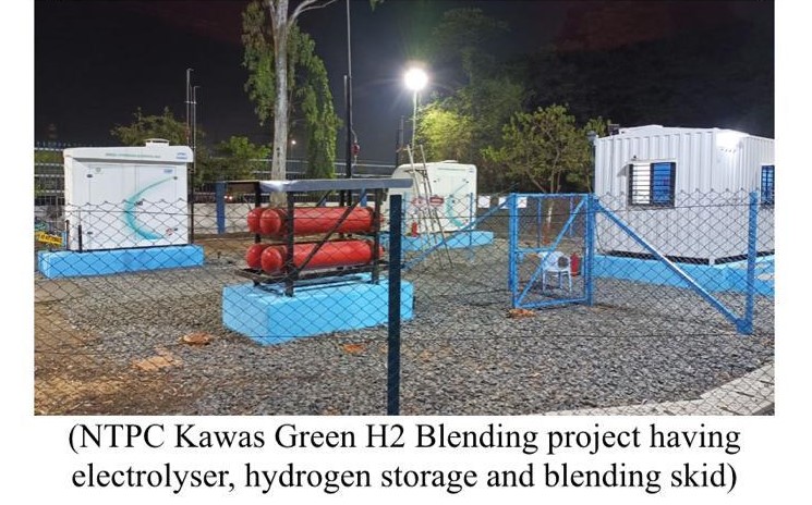 NTPC starts India’s first green hydrogen blending operation in PNG network