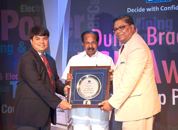 NTPC CMD Felicitated at Dun & Bradstreet PSU Awards & India’s Top PSUs 2012