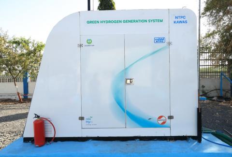 Green Hydrogen Blending at NTPC Kawas