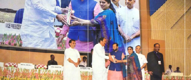 National Award to Dr. Farhana Ali