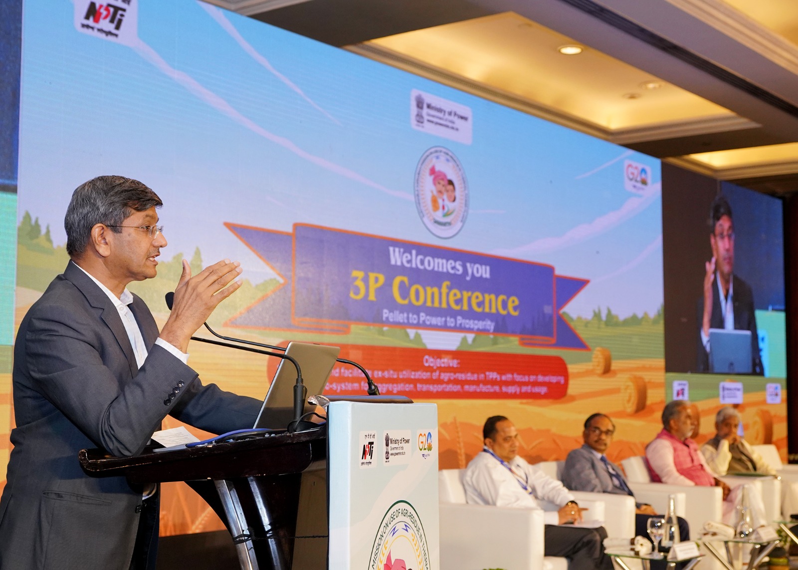 SAMARTH in collaboration with NPTI organizes National Conference on Biomass “3P -Pellet to Power to Prosperity”