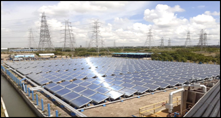 Solar Sea Water Desalination at NTECL – Vallur
