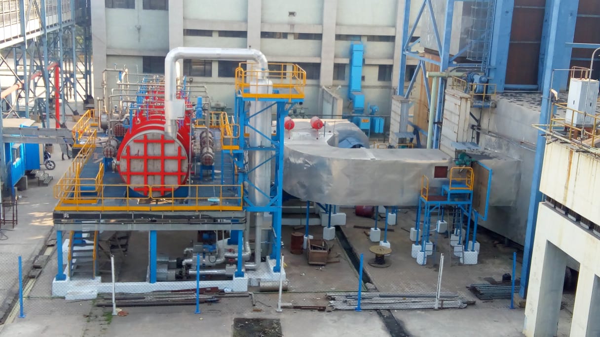 120 TPD Flue gas based Sea Water Desalination Plant