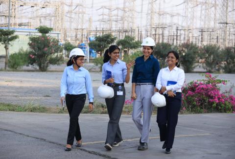 Women Engineers at Gadarwara